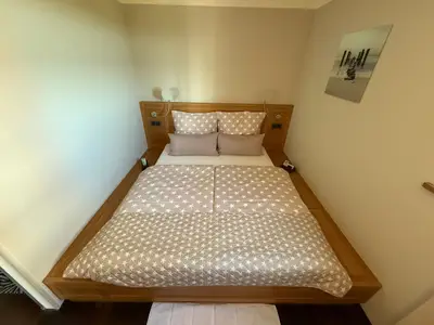 kleiner Meerblick vom Schlafzimmer