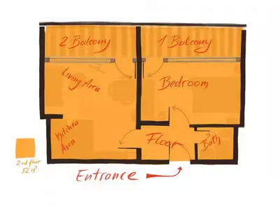 Ferienwohnung für 2 Personen (54 m²) in Sylt-Ost 4/10