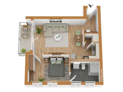 Ferienwohnung für 2 Personen (51 m²) in Westerland (Sylt) 9/10