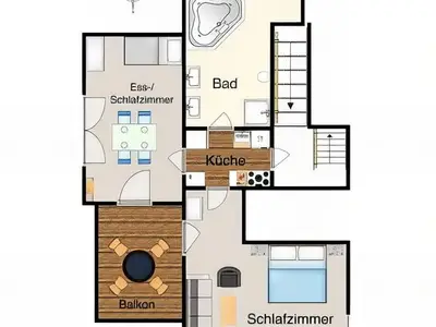Ferienwohnung für 3 Personen (70 m²) in Westfehmarn 5/10