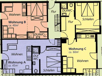 Ferienwohnung für 4 Personen (55 m²) in Wieden 5/10