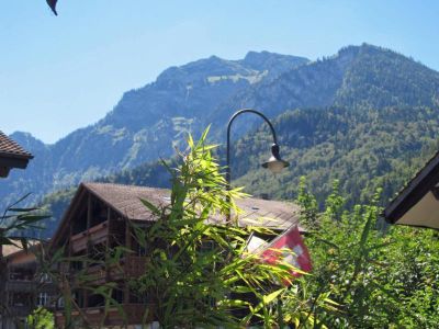 Blick vom Balkon auf den Bällenhöchst