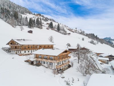 Außenseite Ferienhaus [Winter]