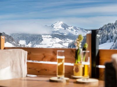 Aussicht vom Ferienhaus [Winter]