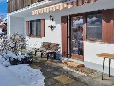 Aussicht vom Ferienhaus [Winter]