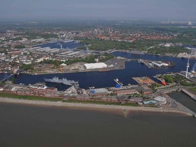 Blick auf die Stadt, Südtstrand