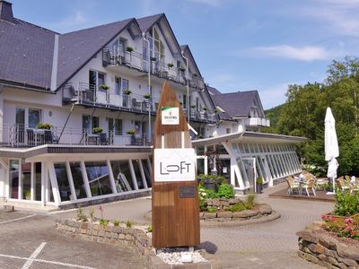 Nachbarhaus Loft-Hotel - hintererGiebel die Appartements