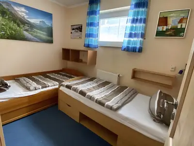 BEDROOM, INSIDE, OUTSIDE