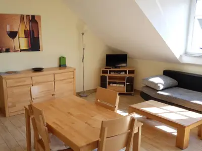 Fewo 3: Wohnraum mit Küche