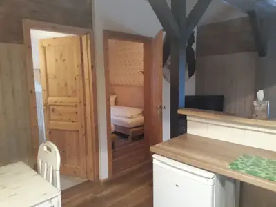 Eingang Bad / Schlafzimmer