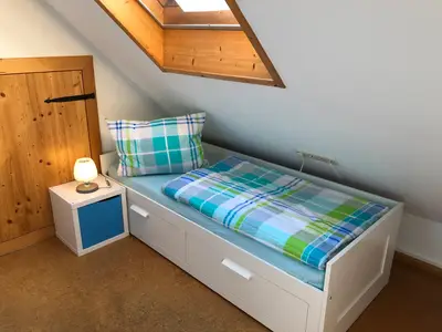 BEDROOM, INSIDE, OUTSIDE