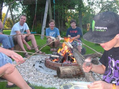 Dienstags-Lagerfeuer am Knirschenhof