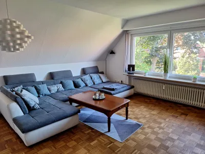 Großes Wohnzimmer zum Entspannen
