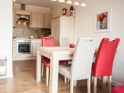 Küche und Essbereich