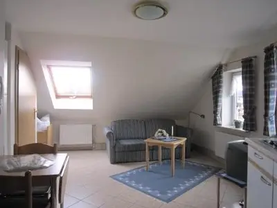 Fewo Typ A Wohn- und Schlafbereich