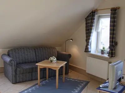 Wohnung mit Schlafcouch