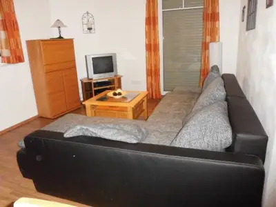 Wohnzimmer mit dem Schlafsofa