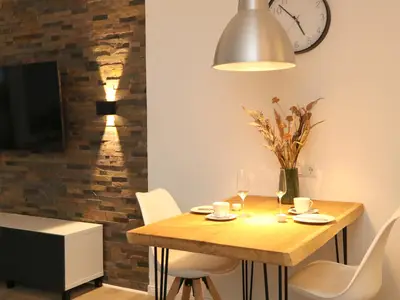 Ferienwohnug Bergblick Wohnzimmer