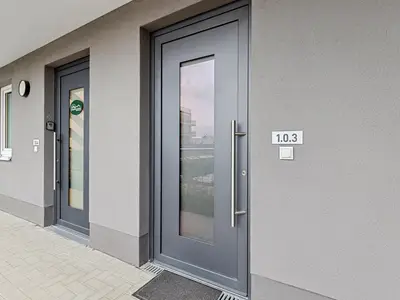 outside