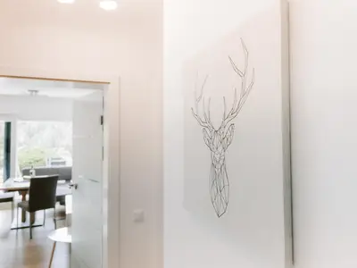 Bergnest Eingangsbereich