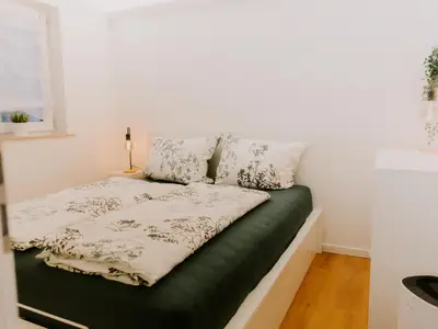 Und das kleinere Schlafzimmer