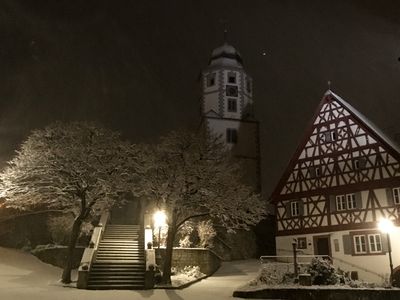 Winterhausen, Nikolauskirche, Kantorat 150 m entfernt