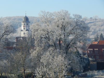 Winterhausen mit Nikolauskirche