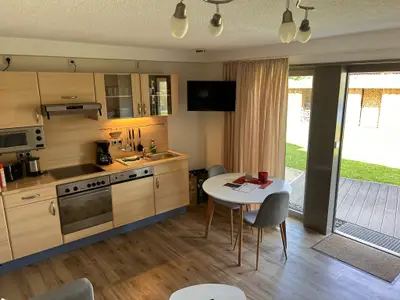 Wohnbereich/ Küche Ferienwohnung