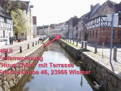 Ferienwohnung für 2 Personen (52 m²) in Wismar 1/10