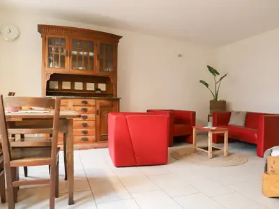 Kornblume Wohn- und Essbereich mit Einzelbett