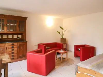 Kornblume Wohn- und Essbereich mit Einzelbett