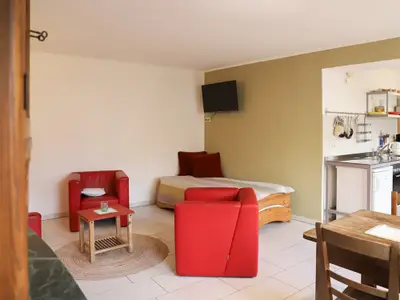 Kornblume Wohn- und Essbereich mit Einzelbett