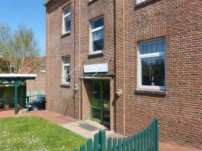 Ferienhaus Therese Eingangstür in Wittdün auf Amrum