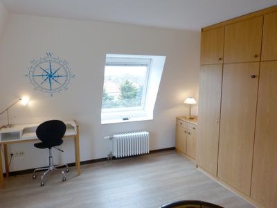 Wohnzimmer in der Ferienwohnung Therese 12 in Wittdün auf Amrum