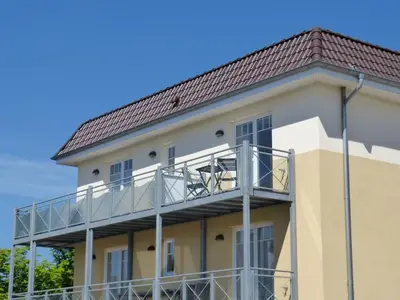 Balkon der Sonnenoase in Wittdün auf Amrum