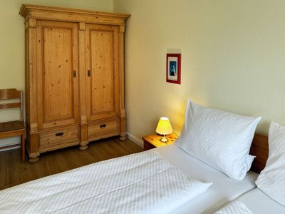 Schlafzimmer der Ferienwohnung Kreft in Wittdün auf Amrum