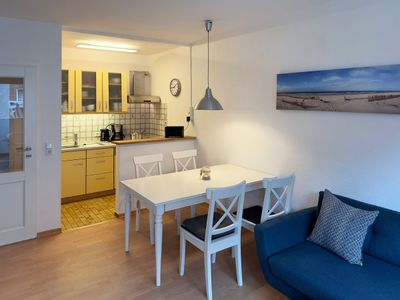 Küche der Ferienwohnung Strandlöper in Wittdün auf Amrum