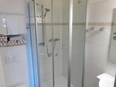 Badezimmer der Ferienwohnung Therese 8 in Wittdün auf Amrum