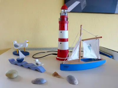 Dekoration in der Ferienwohnung Therese 8 in Wittdün auf Amrum