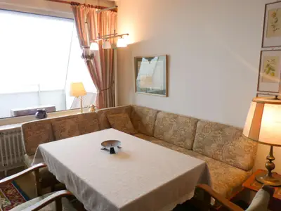 Esstisch in der Ferienwohnung Blick 19 in Wittdün auf Amrum