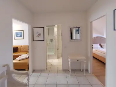 Flur in der Ferienwohnung Obere Wandelbahn 15/19 in Wittdün auf Amrum
