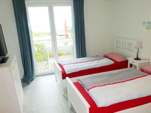 Schlafzimmer 2 in der Ferienwohnung Weiße Düne 4 in Wittdün auf Amrum