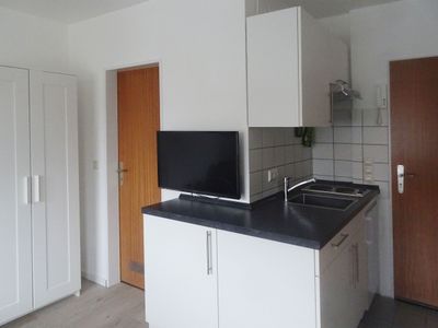 Küche der Ferienwohnung Bellevue in Wittdün auf Amrum