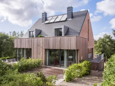 Terrasse des Ferienhauses Strandlust in Wittdün auf Amrum