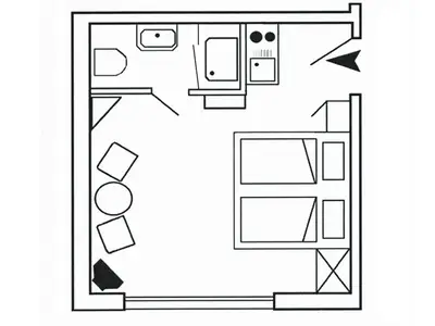 Ferienwohnung für 2 Personen (20 m²) in Wittdün 6/10