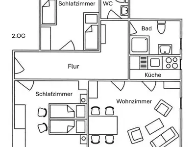 Ferienwohnung für 4 Personen (63 m²) in Wittdün 10/10