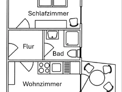 Ferienwohnung für 2 Personen (36 m²) in Wittdün 9/9