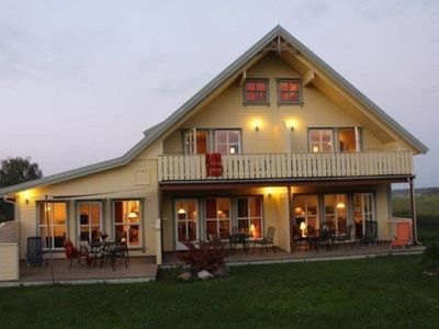 das Ferienhaus - Wohnung unten rechts im Erdgeschoss