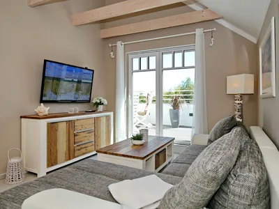 Wohnzimmer mit TV