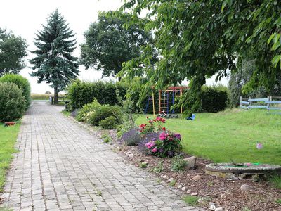 Mühlenurlaub Südheide - Garten und Spielplatz